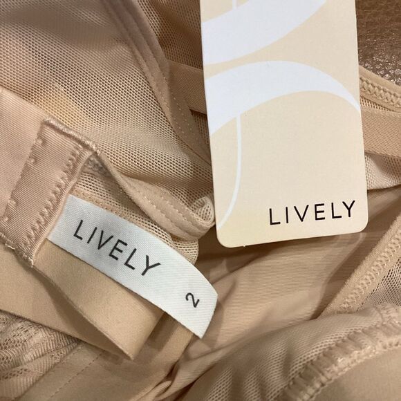 NWT Lively The Smooth Lace Bralette Toasted Almond - Picture 8 of 12